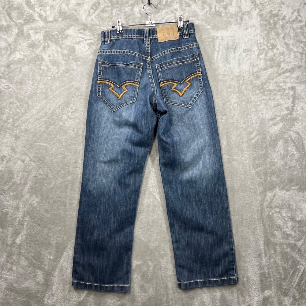 Y2K Southpole Jeans Men's Size 29x30 Baggy Blue‎ Wash Hip Hop Grunge Streetwear